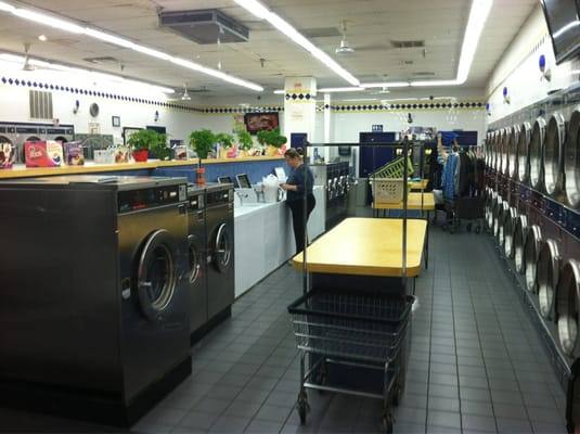 Easy Care Laundromat — attended drop-off laundry counter at 6444 W 63rd St in Archer Heights, Chicago