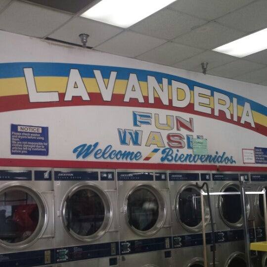 Fun Wash — attended drop-off laundry counter at 2226 S Western Ave in Bridgeport, Chicago
