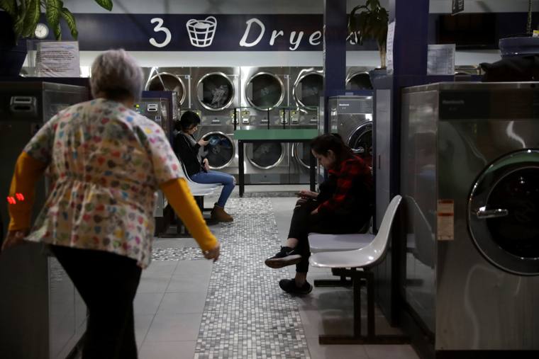 Three A Cleaners Inc — attended drop-off laundry counter at 252 W 31st St in Bridgeport, Chicago