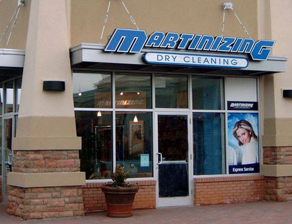 Martinizing Dry Cleaning — attended drop-off laundry counter at 1749 N Elston Ave in Bucktown, Chicago