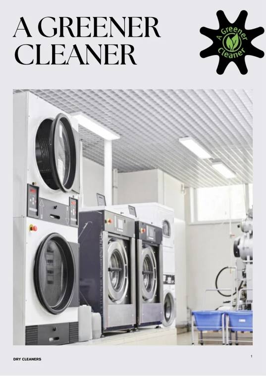 Greener Cleaner — attended drop-off laundry counter at 5312 N Broadway in Edgewater, Chicago