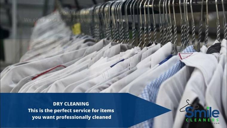 Smile Cleaners — attended drop-off laundry counter at 1132 W Thorndale Ave in Edgewater, Chicago