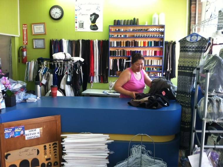 Clean Clean Drycleaners — attended drop-off laundry counter at 6417 W Archer Ave in Garfield Ridge, Chicago