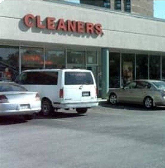 Kenwood Cleaners — attended drop-off laundry counter at 1313 E 57th St in Hyde Park, Chicago