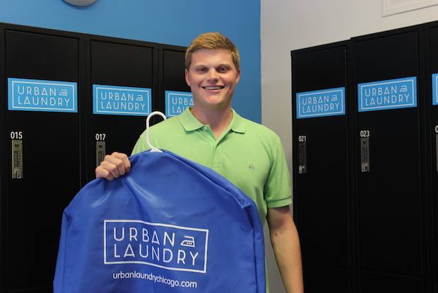 Urban Dry Cleaners — attended drop-off laundry counter at 5681 N Milwaukee Ave in Jefferson Park, Chicago