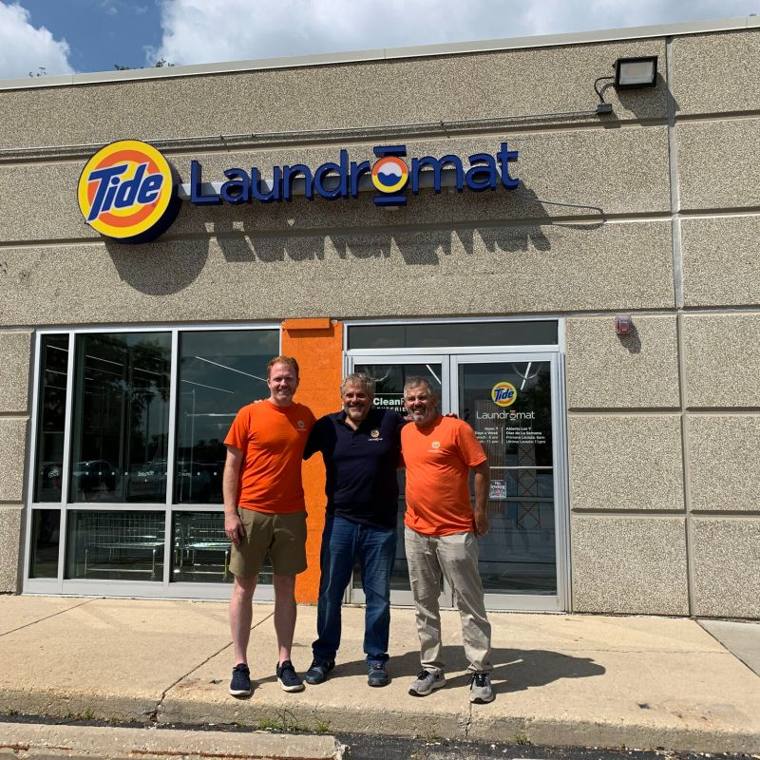 Tide Cleaners - Armitage — attended drop-off laundry counter at 1123 W Armitage Ave in Lincoln Park, Chicago