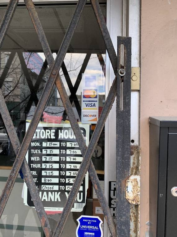 Armitage Cleaners — attended drop-off laundry counter at 2949 W Armitage Ave in Logan Square, Chicago