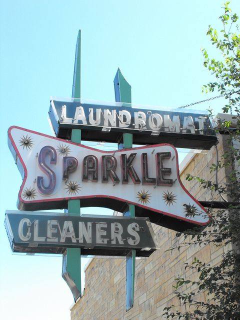 Sparkle Cleaners — attended drop-off laundry counter at 22 E Elm St Ste 2W in Near North Side, Chicago