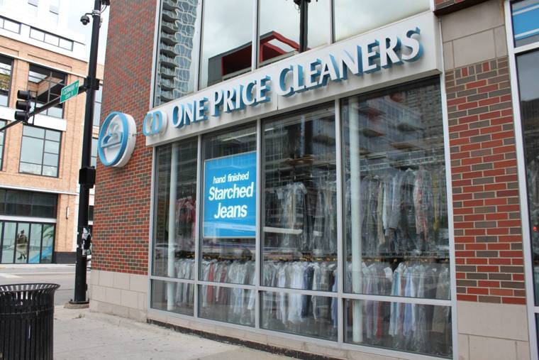 South Loop Cleaners — attended drop-off laundry counter at 1248 S Canal St in South Loop, Chicago
