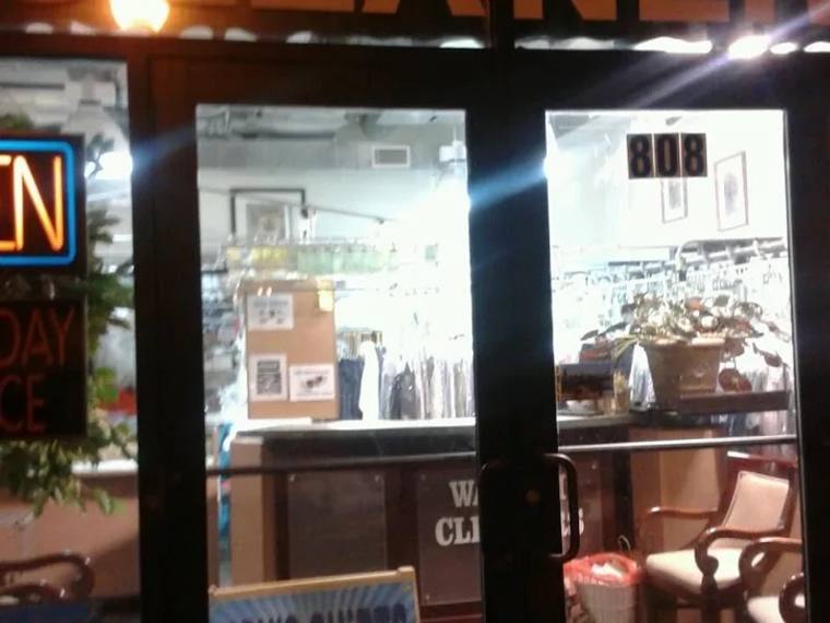 Wabash Cleaners — attended drop-off laundry counter at 808 S Wabash Ave in South Loop, Chicago