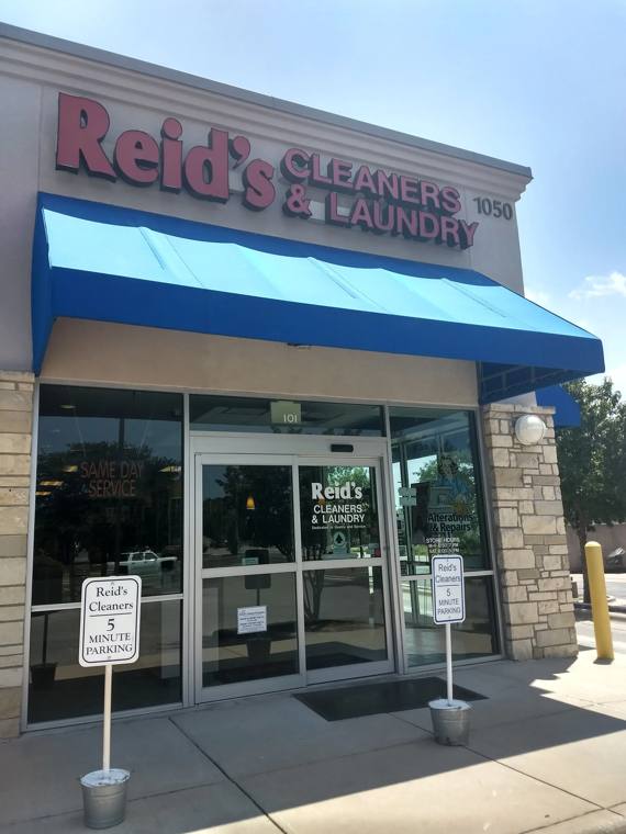 Cedar Cleaners Inc — attended drop-off laundry counter at 4348 N Broadway in Uptown, Chicago
