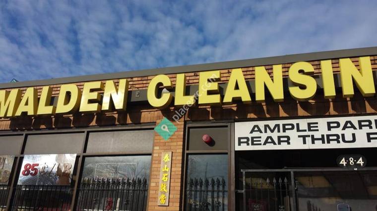 Malden Cleaners — attended drop-off laundry counter at 1311 W Wilson Ave in Uptown, Chicago