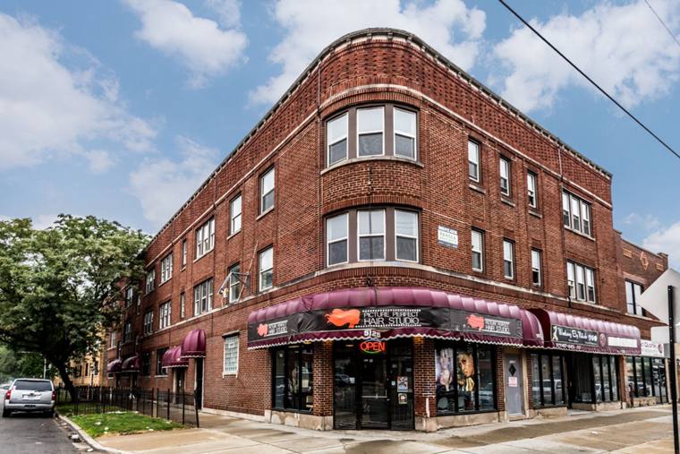 Madison Cleaners — attended drop-off laundry counter at 1159 W Madison St in West Loop, Chicago