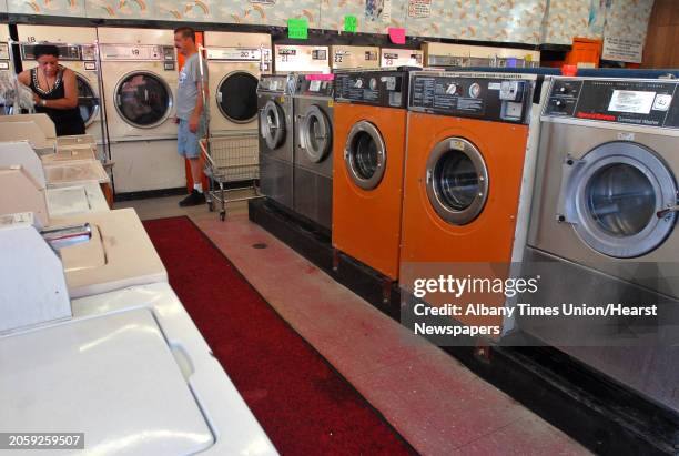 Van Buren Cleaners — attended drop-off laundry counter at 933 W Van Buren St in West Loop, Chicago