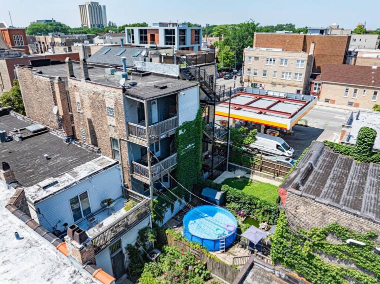 Pacific Cleaner — attended drop-off laundry counter at 1339 N Damen Ave in Wicker Park, Chicago