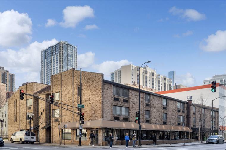 Pure Cleaners — attended drop-off laundry counter at 2040 W Division St in Wicker Park, Chicago